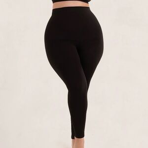 NEW Size L Shapermint Essentials Black High Waisted Shapewear Slimming Leggings